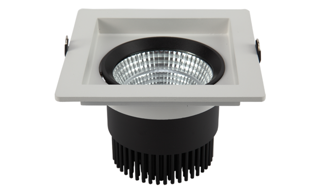LED 5寸18W 方形深孔COB 嵌燈 開孔140x140mm 黃光白光中性光 LED 5寸18W 方形深孔COB 嵌燈 開孔140x140mm 黃光白光中性光