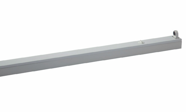 T5 1x14W電子單支平蓋支架580x36x60mm